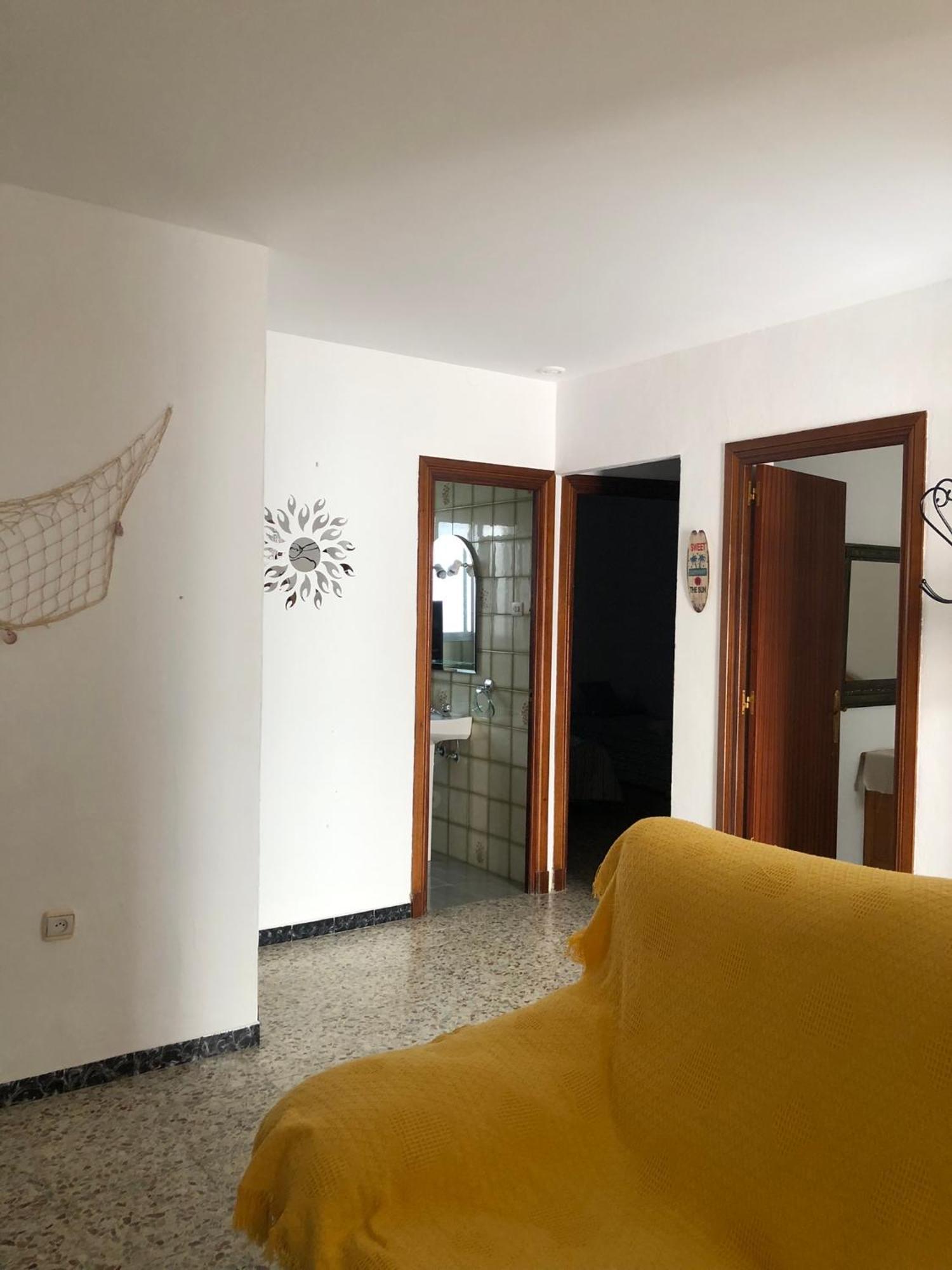Casa en primera línea de playa Rota Exterior foto
